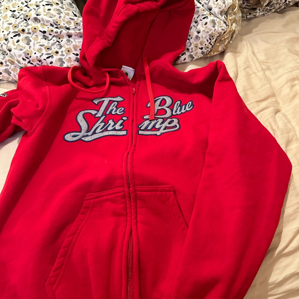 Red sweat top - Picture 2 of 5